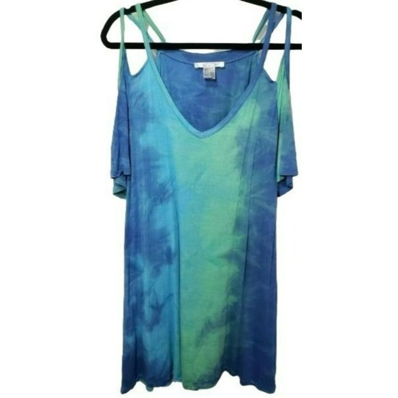 Tie dye Venus Top/Dress, longer, Women's size XL - Picture 1 of 8